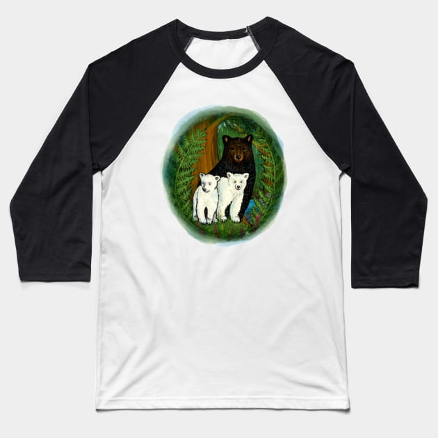 Spirit Bear Cubs Baseball T-Shirt by alepekaarts